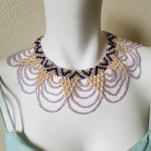 Beaded Collar Necklace